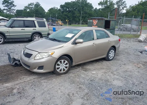 2009 Toyota Corolla Le from USA, damaged, VIN 1NXBU40E09Z010853